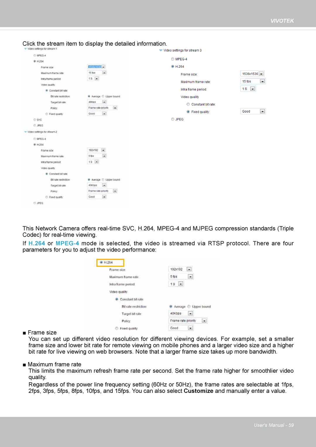 Vivotek FE8173 user manual Vivotek 