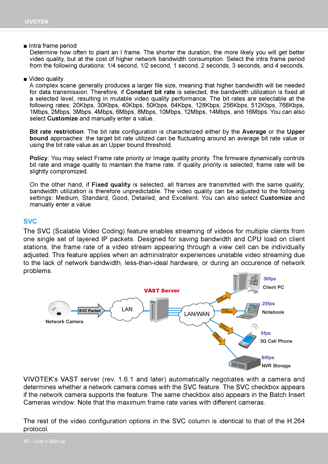 Vivotek FE8173 user manual Svc 