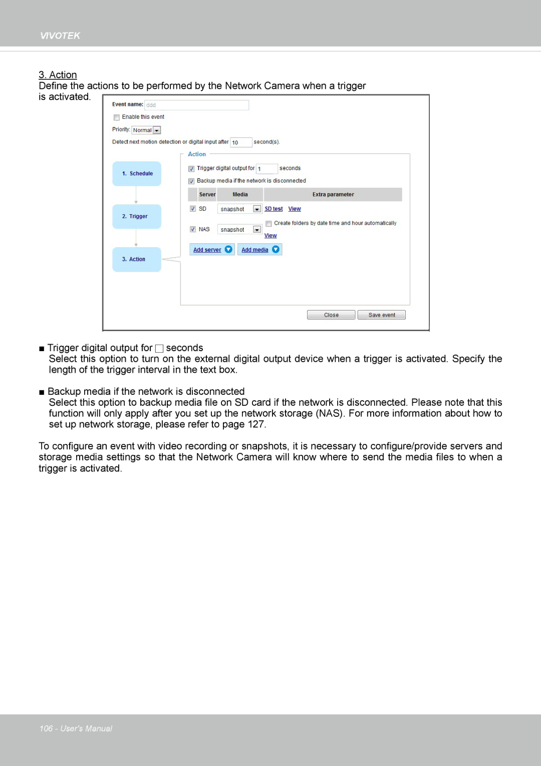 Vivotek FE8174V user manual Vivotek 