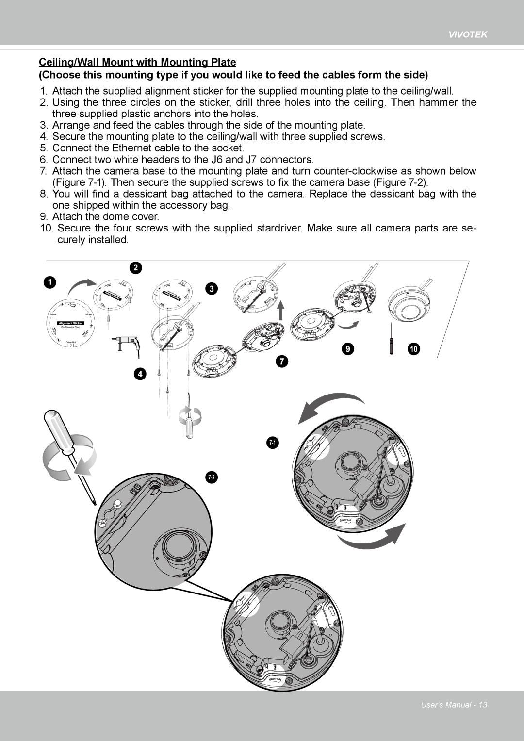 Vivotek FE8174V user manual Vivotek 