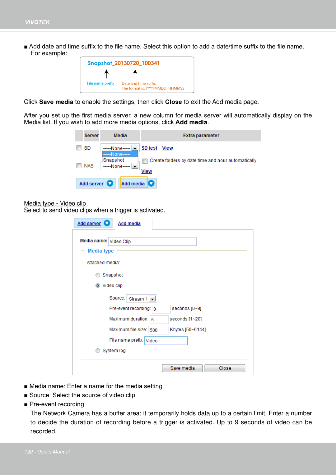 Vivotek FE8181V user manual Snapshot20130720100341 