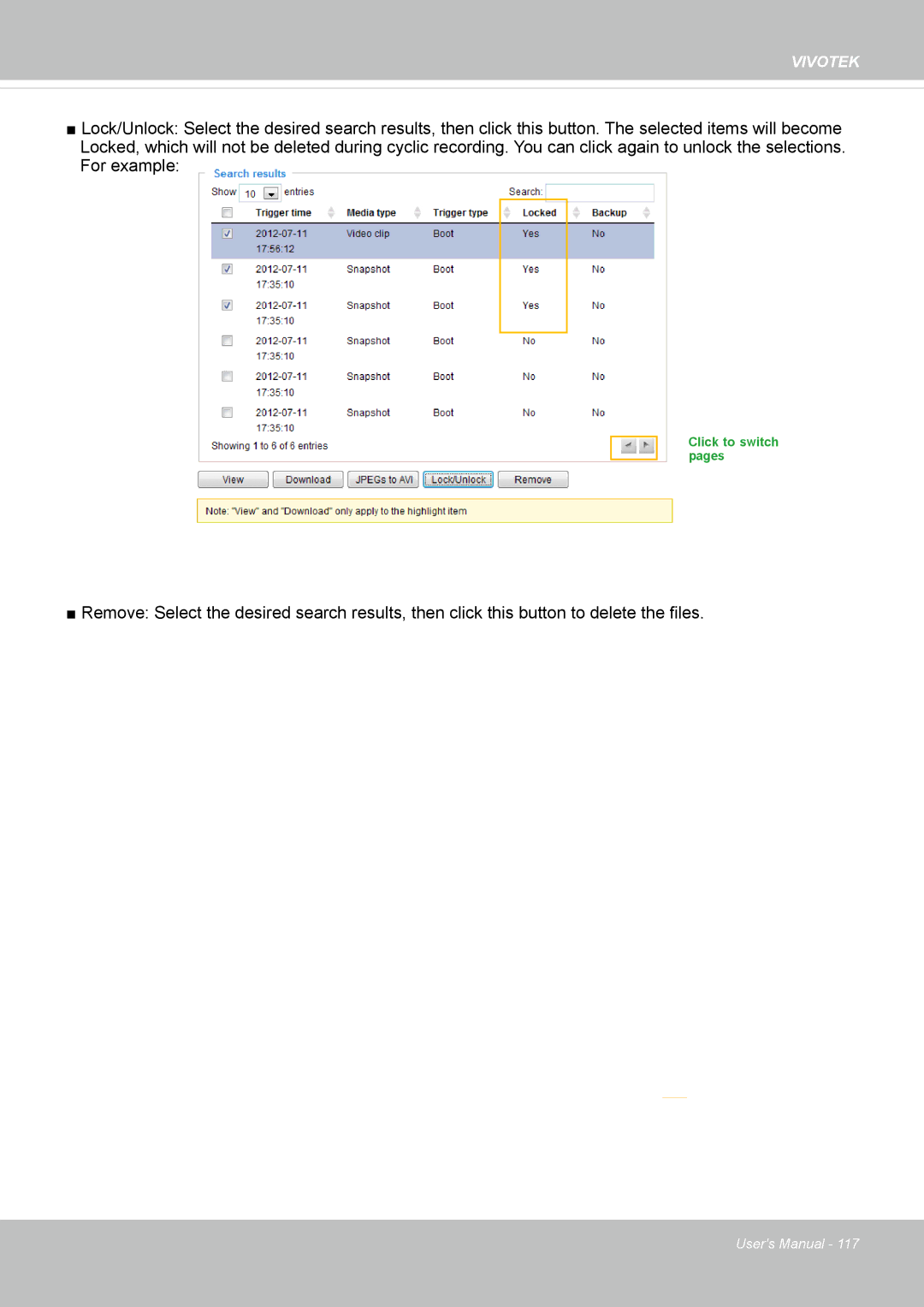 Vivotek IB8354-C user manual Click to switch pages 