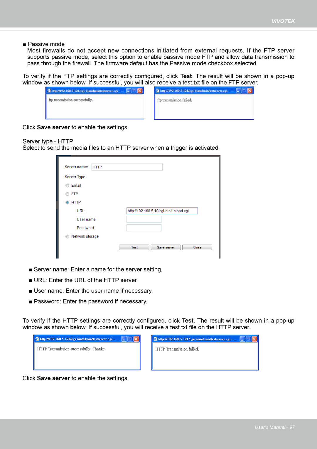 Vivotek IB8354-C user manual Vivotek 