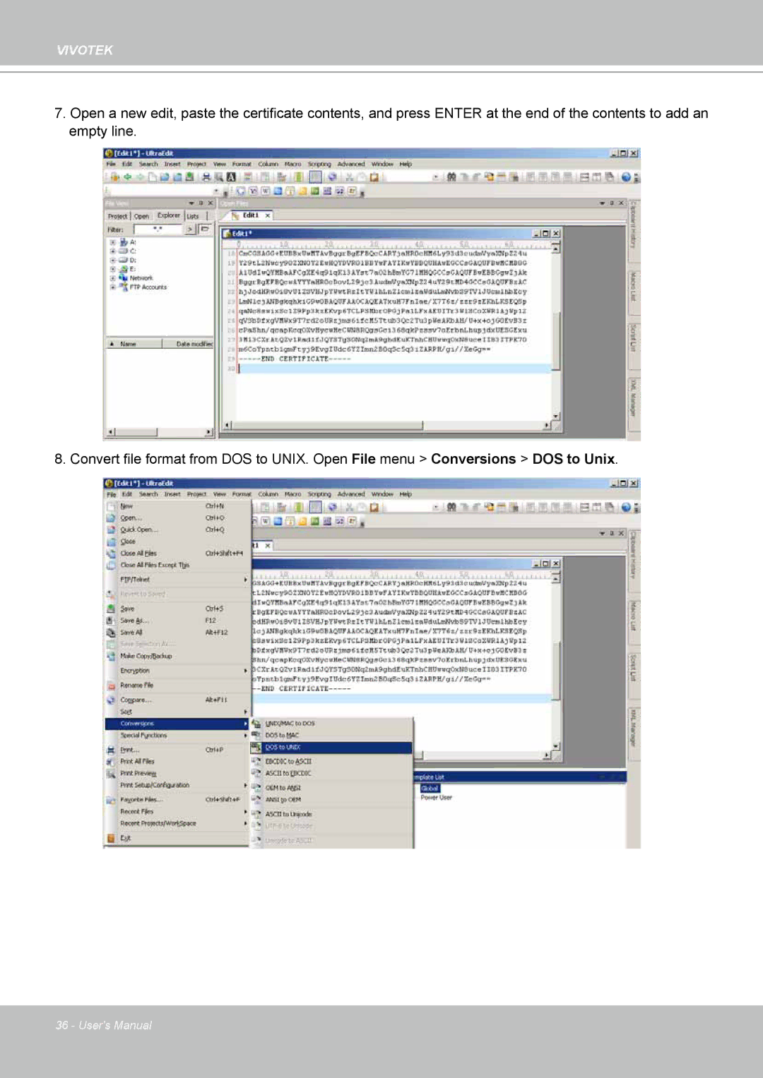 Vivotek IP-8332C user manual Vivotek 