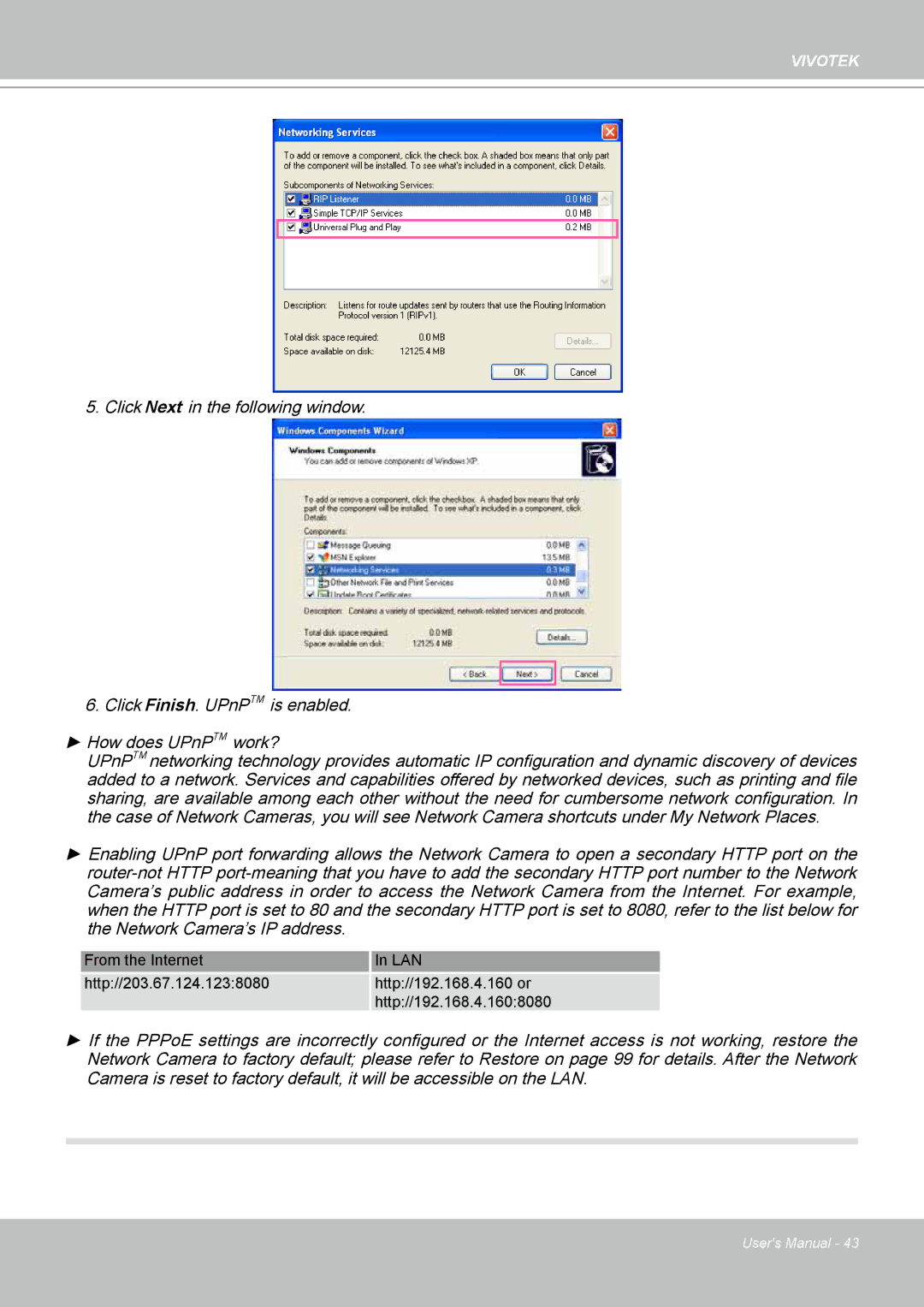 Vivotek IP-8332C user manual Vivotek 