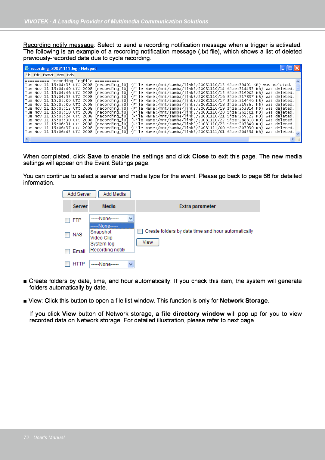 Vivotek IP7130 manual Users Manual 