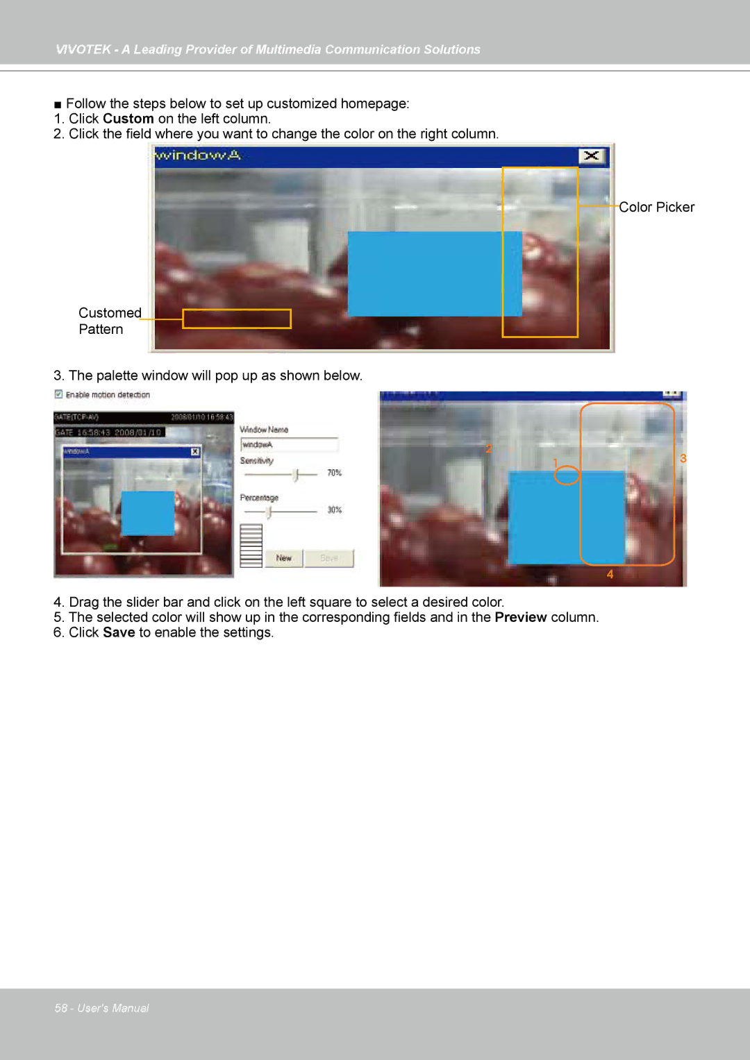 Vivotek IP7139, IP7138 manual 