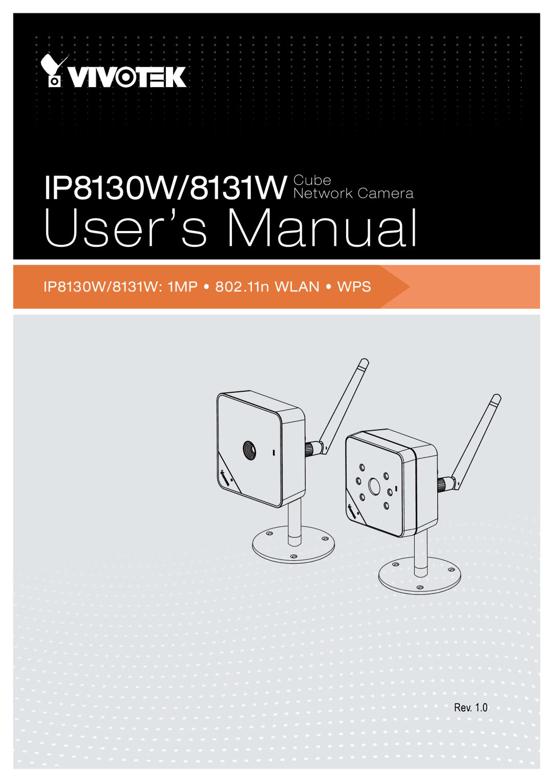 Vivotek user manual IP8130W/8131W 