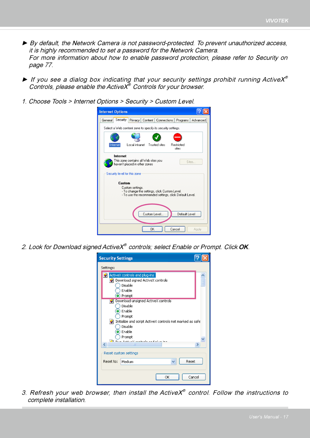 Vivotek IP8130 user manual Vivotek 