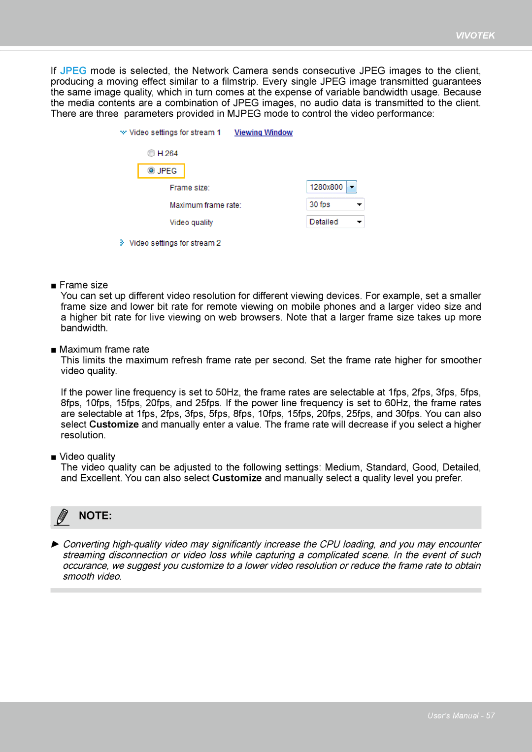 Vivotek IP8130 user manual Vivotek 