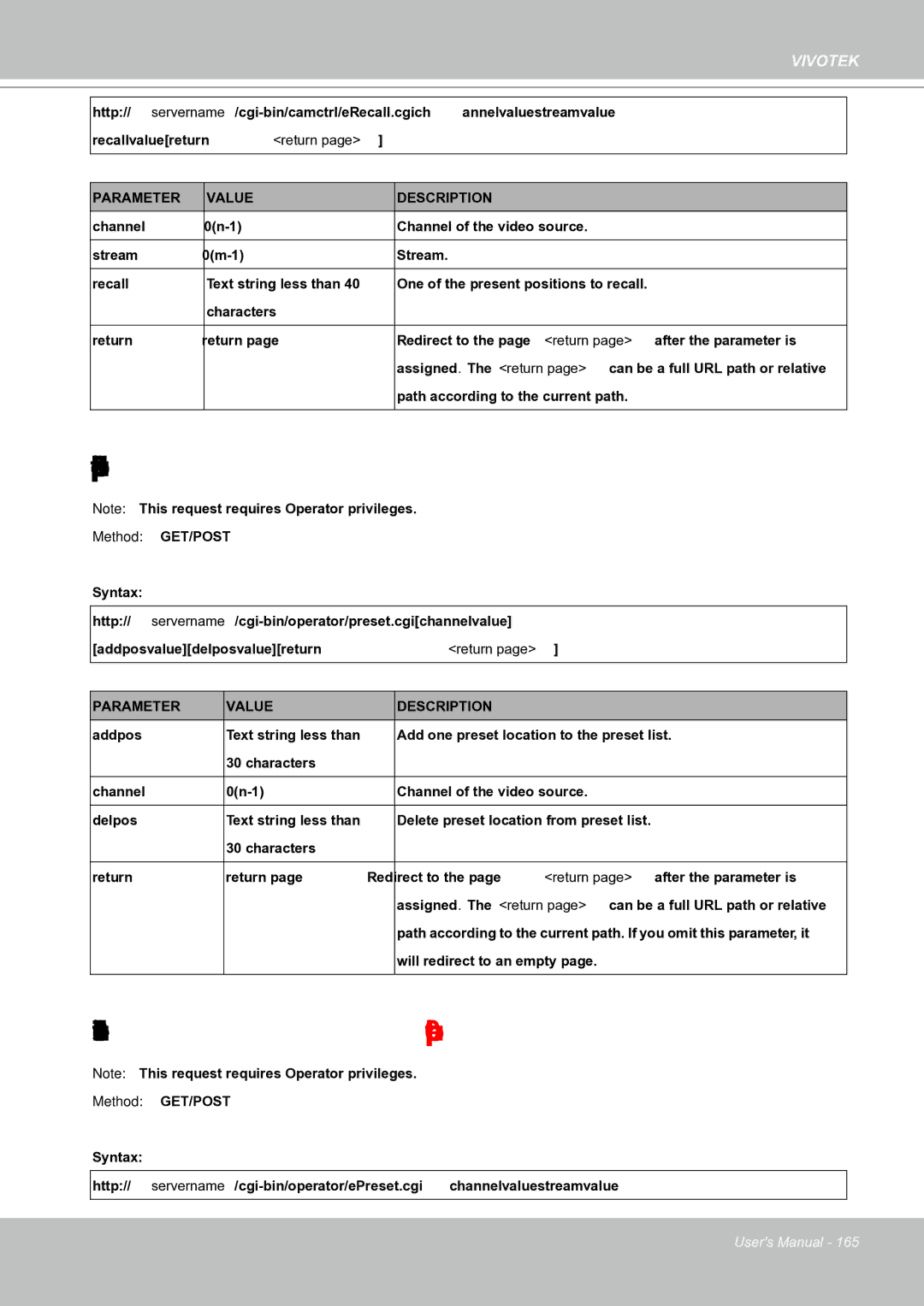 Vivotek IP8151 manual Preset Locations capability.ptzenabled, EPTZ Preset Locations capability.eptz 