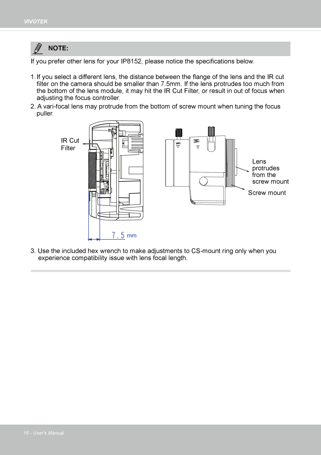 Vivotek IP8152 user manual Vivotek 