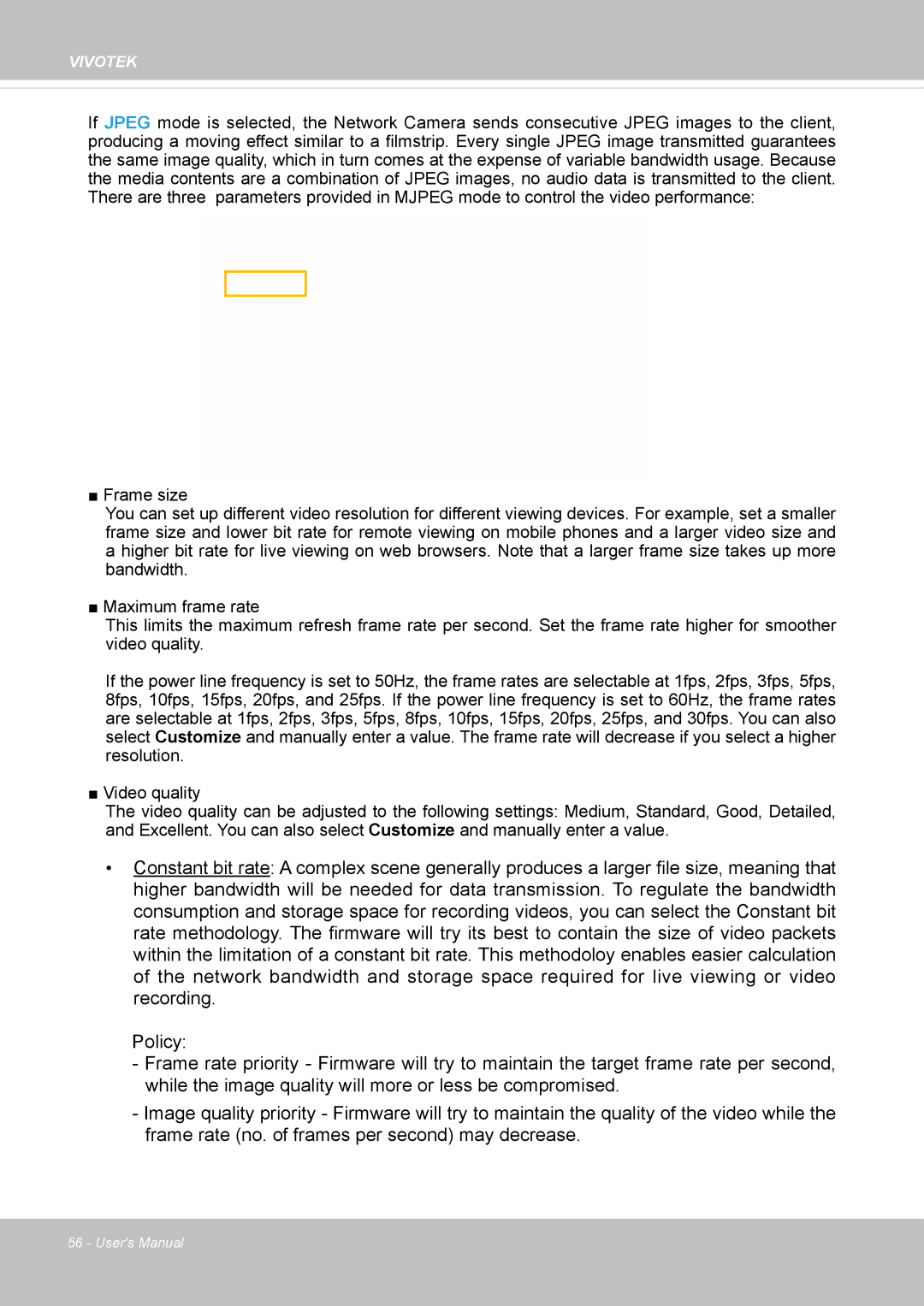 Vivotek IP8152 user manual Vivotek 