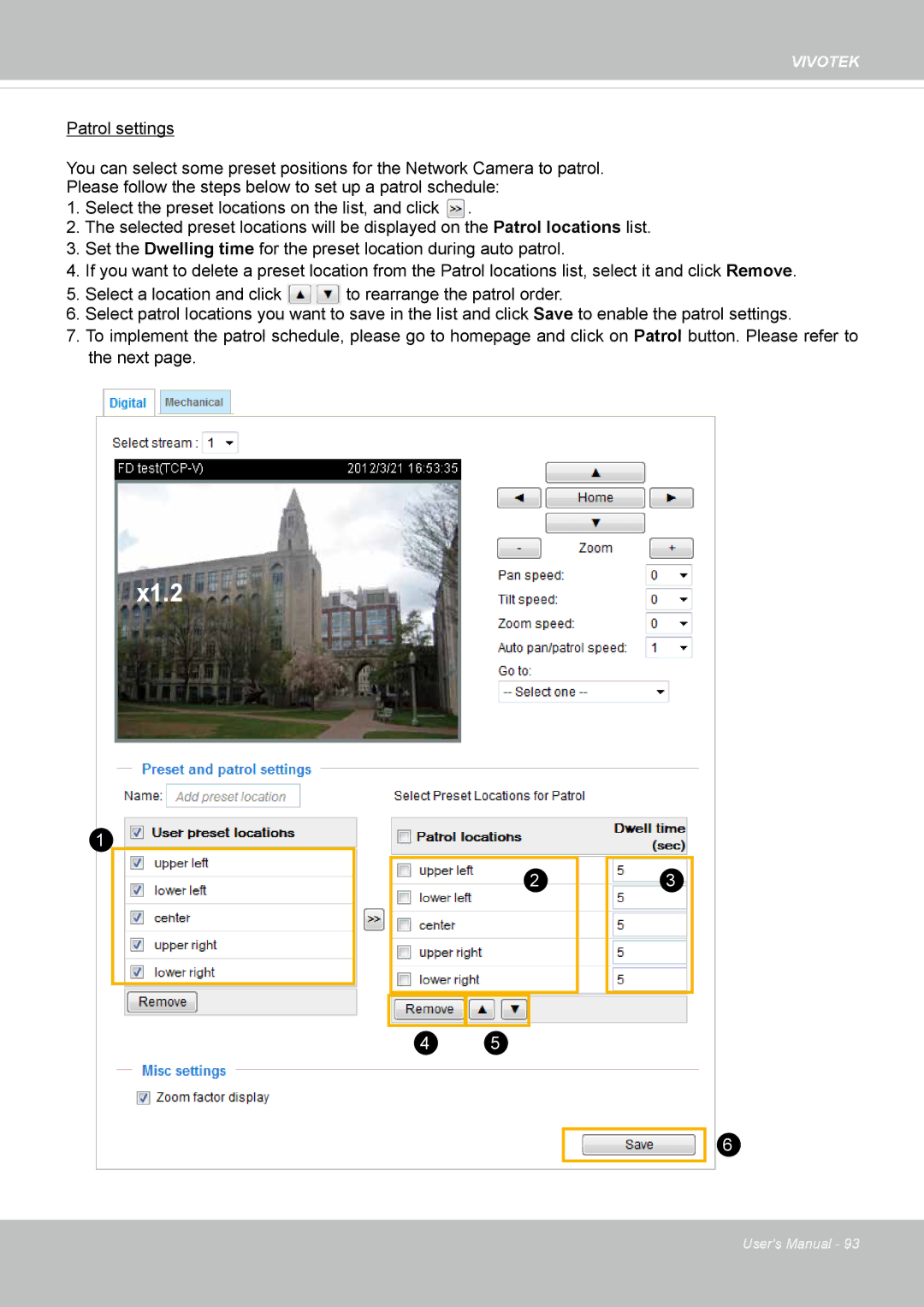 Vivotek IP8152 user manual X1.2 