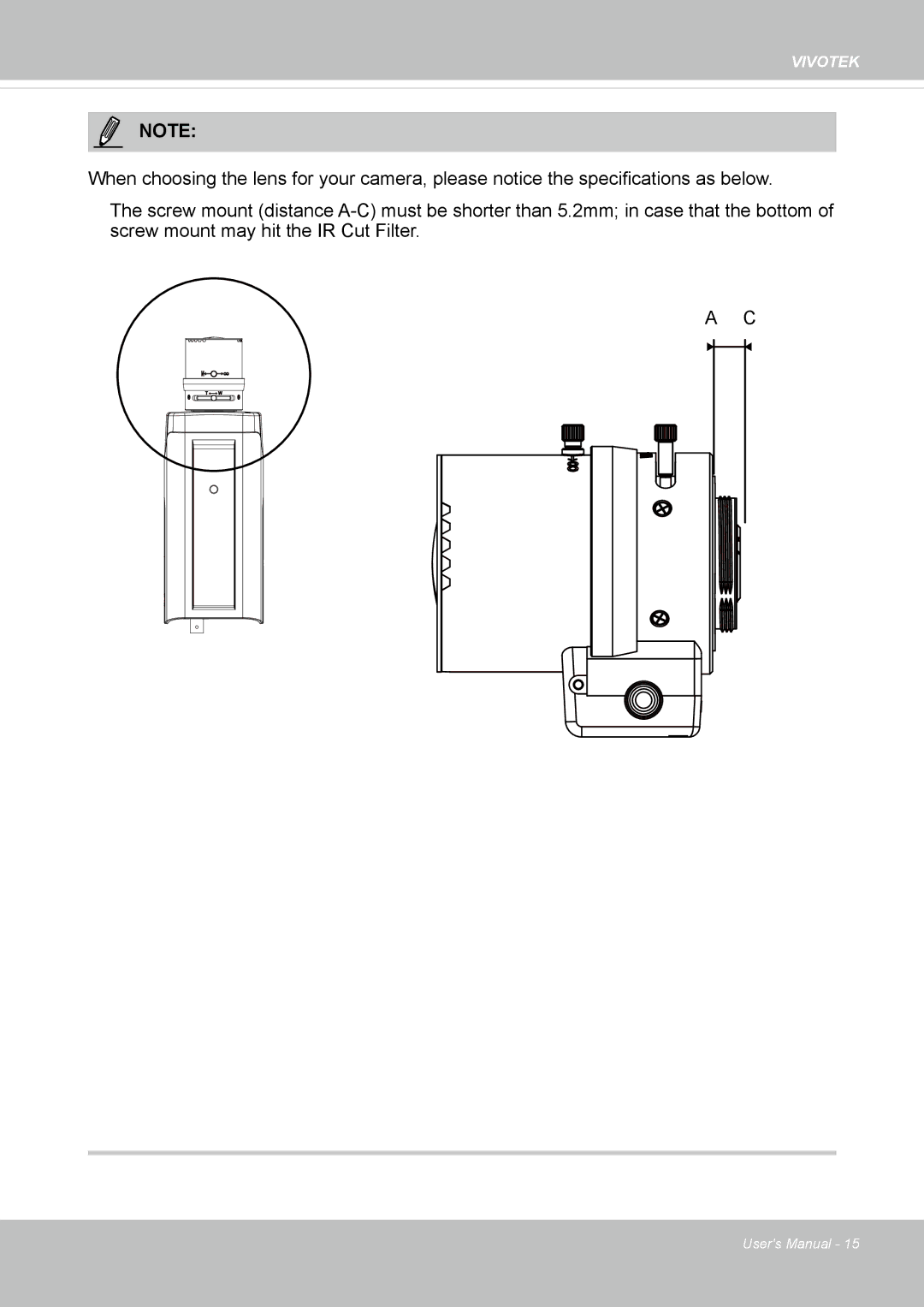 Vivotek 65HP, IP8155 user manual Vivotek 