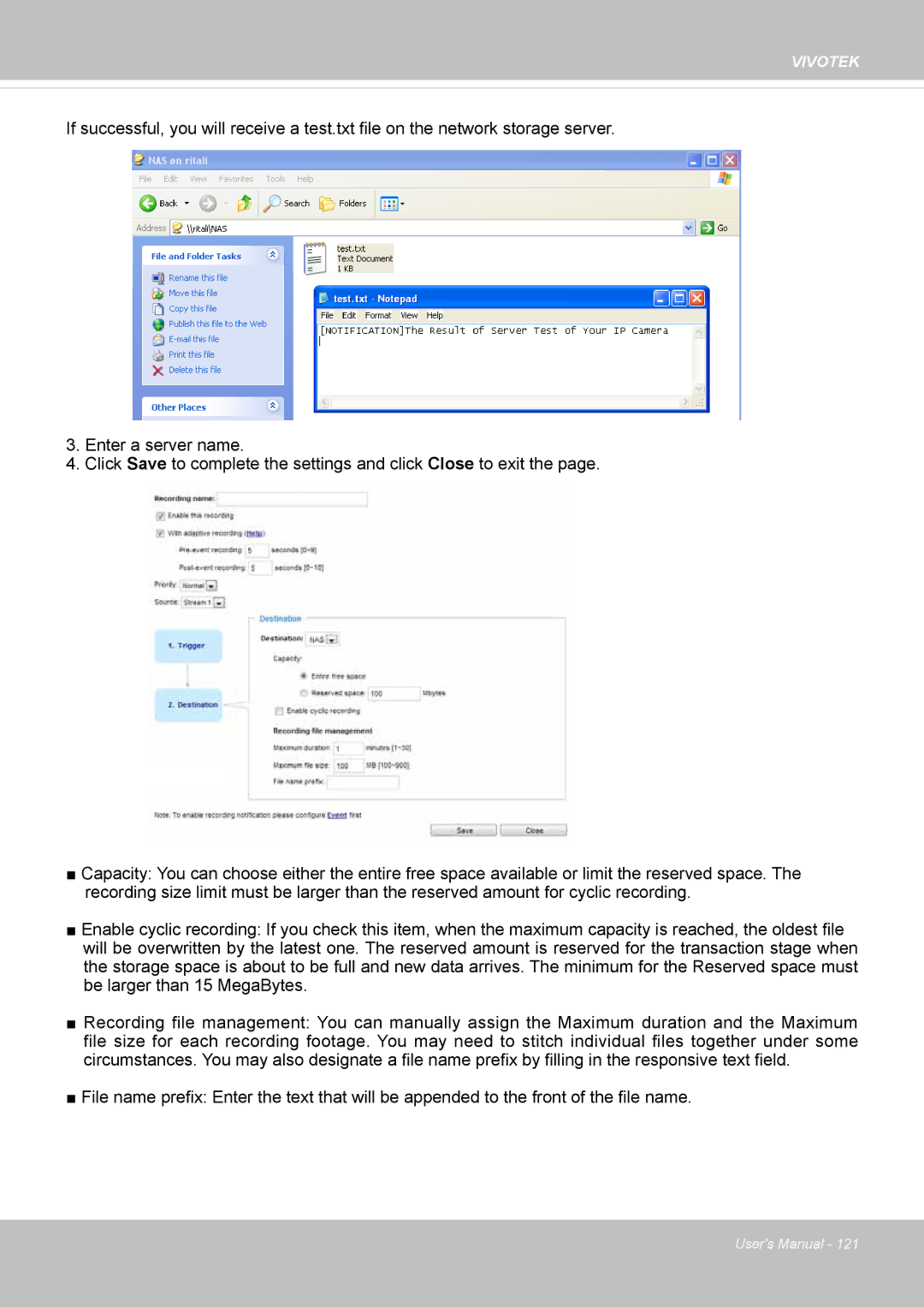 Vivotek 72P, IP8172 user manual Vivotek 