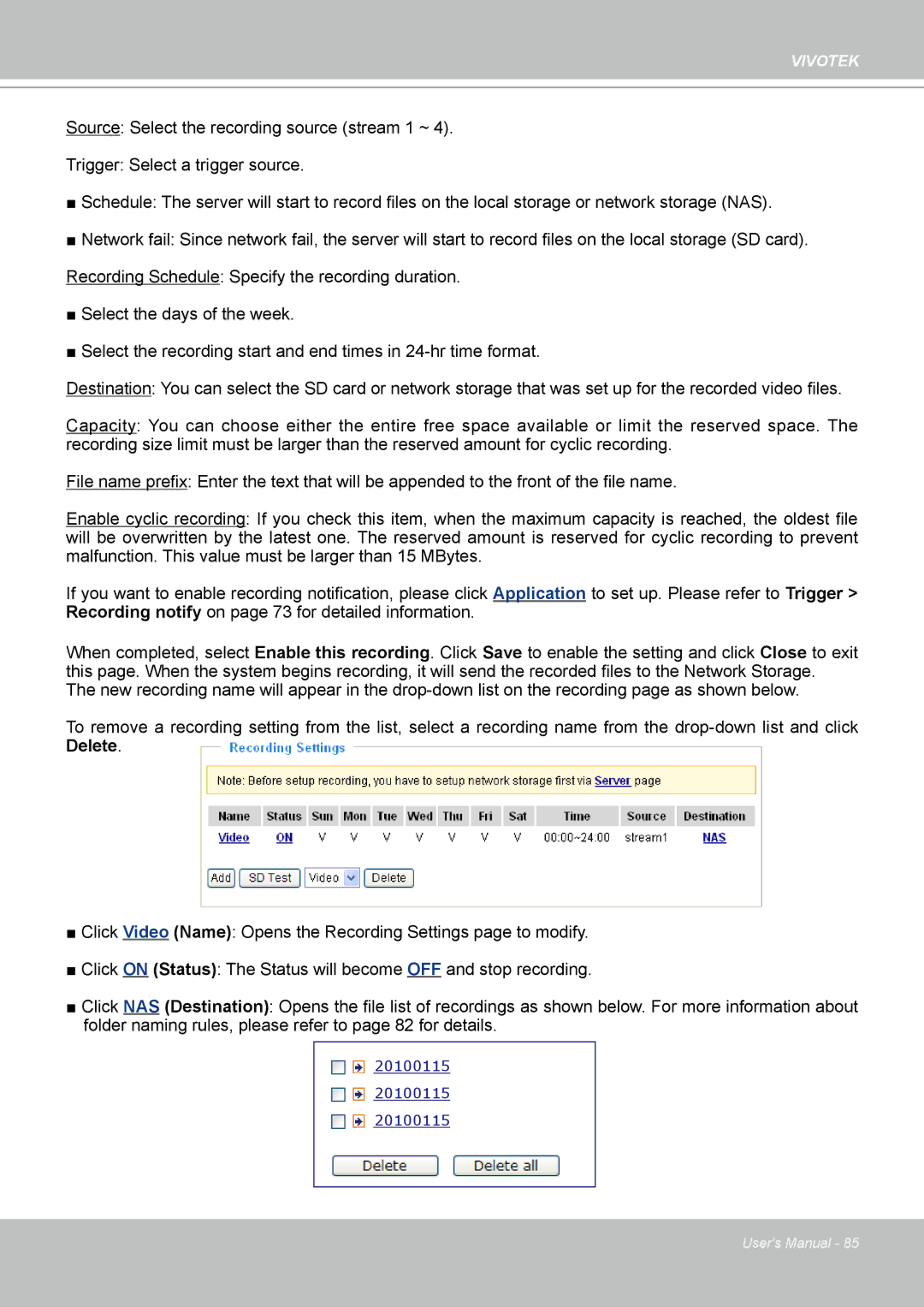 Vivotek 8332, IP8330 user manual 20100115 