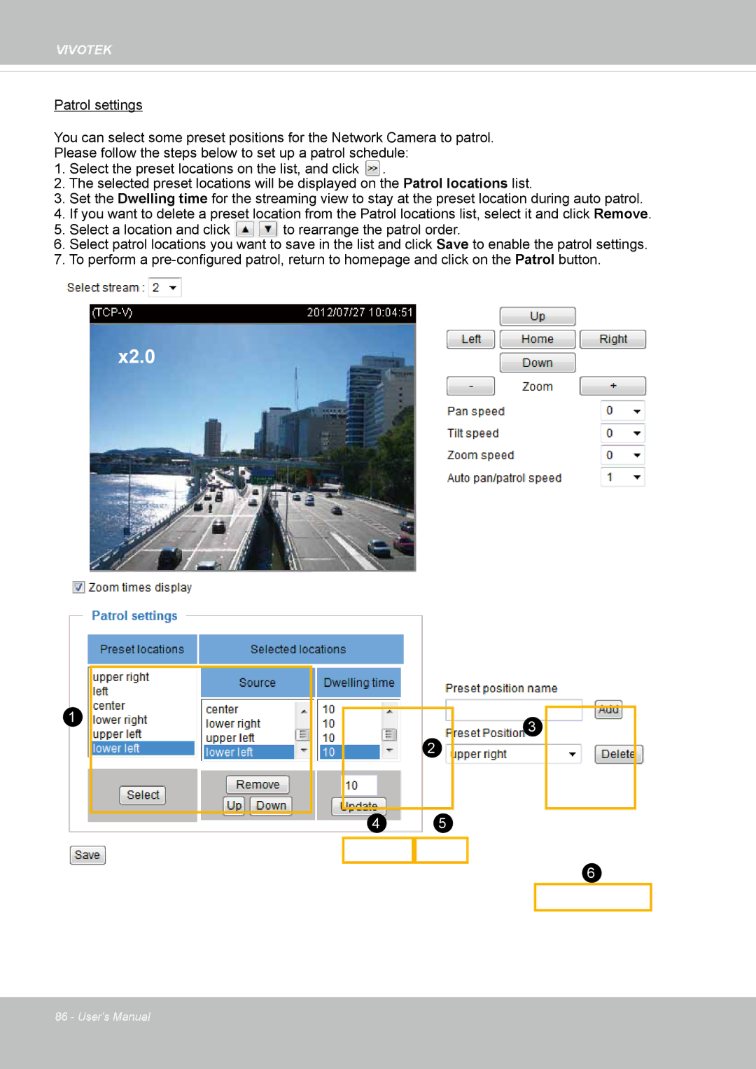 Vivotek IP8335H manual X2.0 