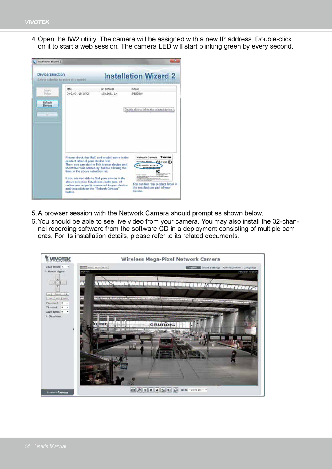 Vivotek IP8336W user manual 2011/01/05 