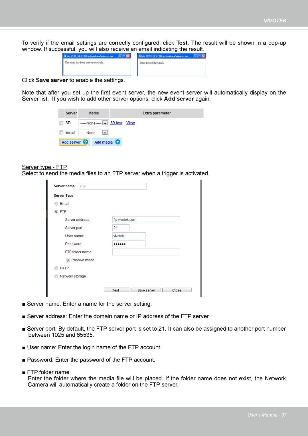 Vivotek IP8336W user manual Vivotek 