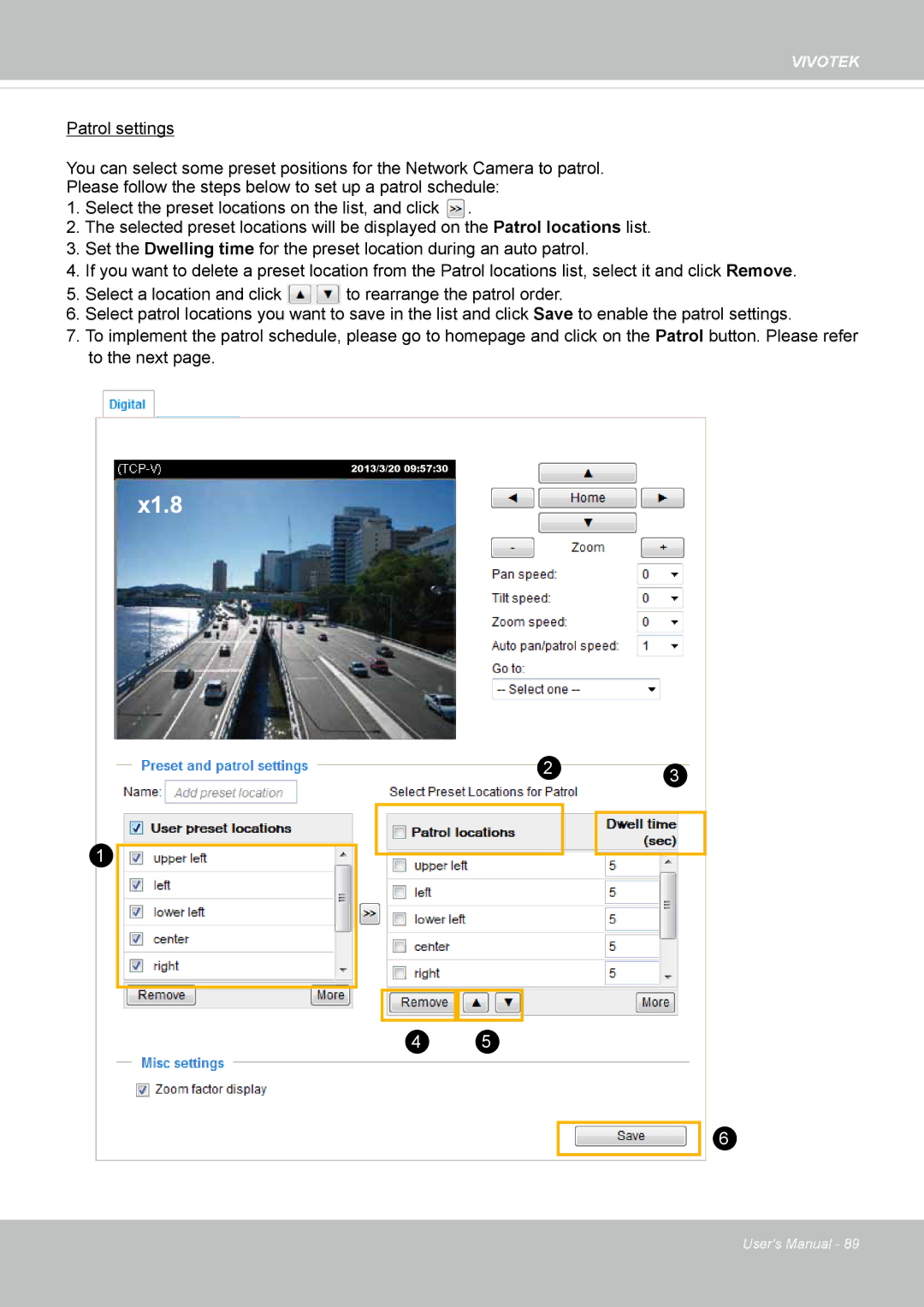 Vivotek IP8337H-C user manual X1.8 