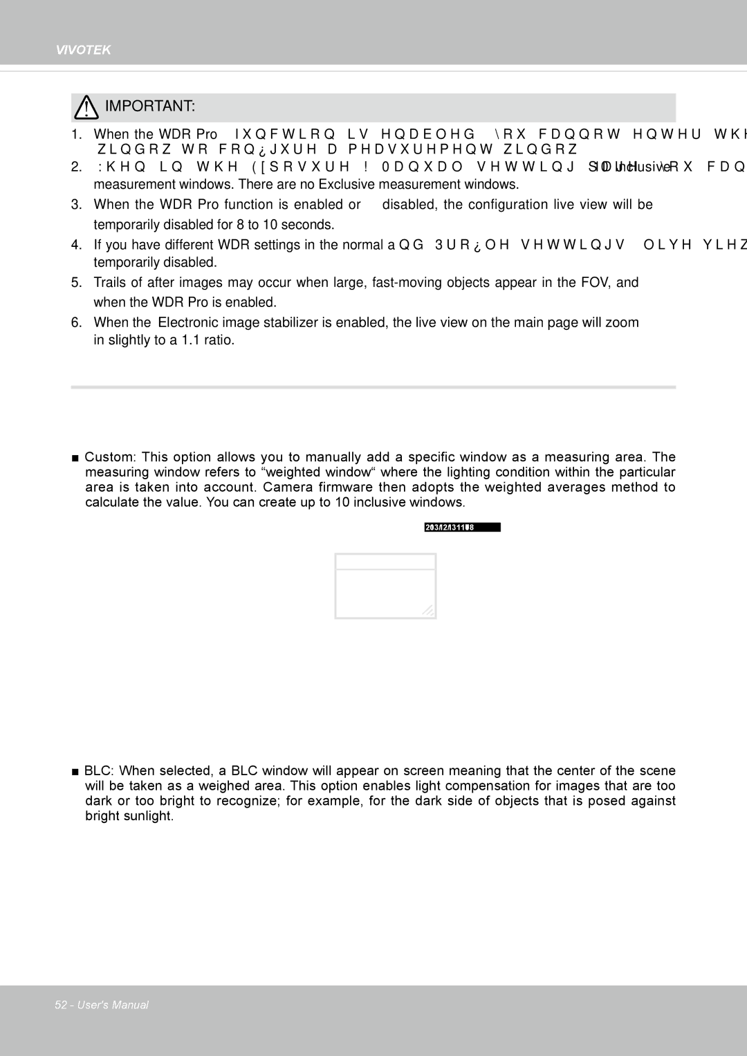 Vivotek IP8355EH user manual Window 