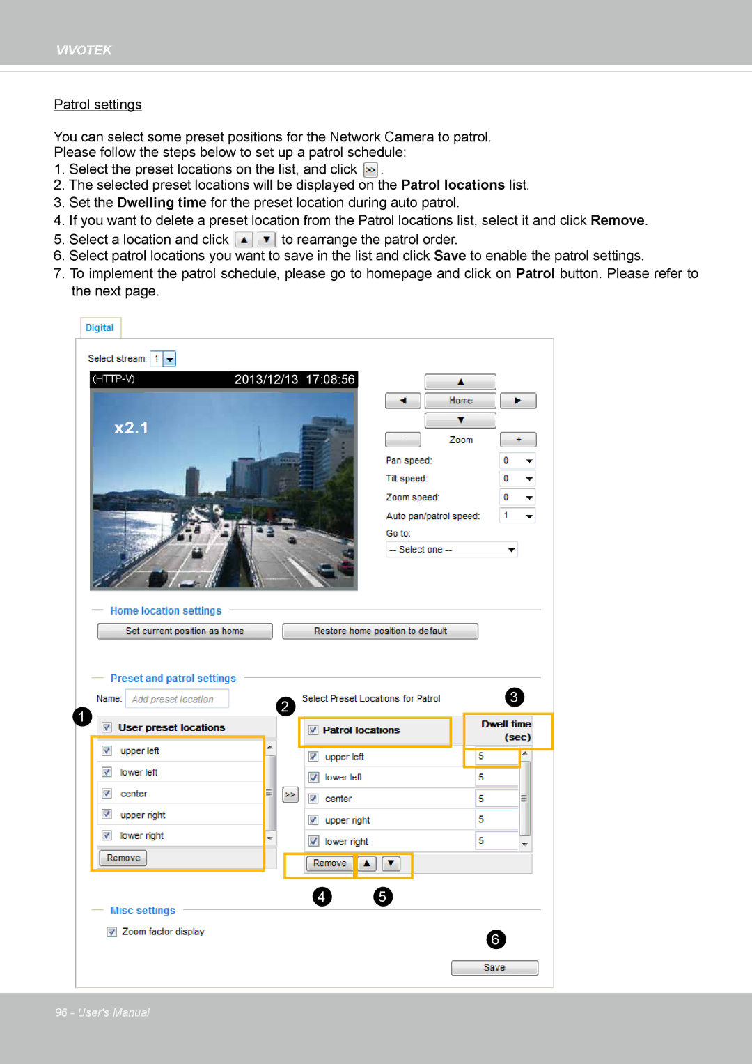 Vivotek IP8355EH user manual X2.1 