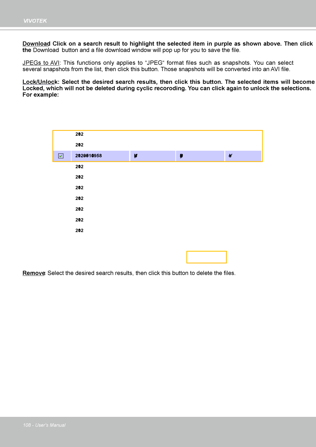 Vivotek IP8361 user manual 2012 2012-03-05 Videoclip Periodically Yes 