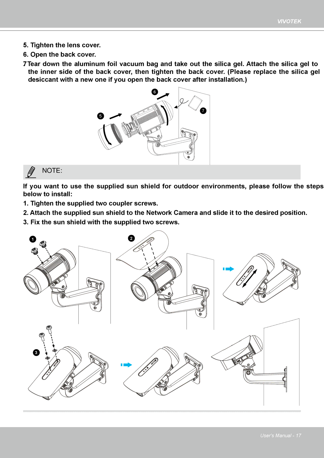 Vivotek IP8361 user manual Vivotek 