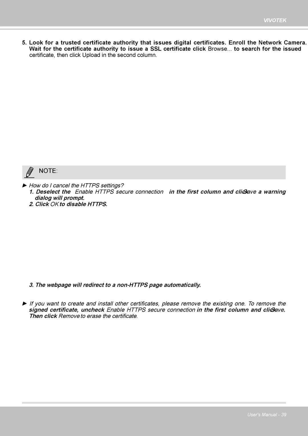 Vivotek IP8361 user manual Vivotek 