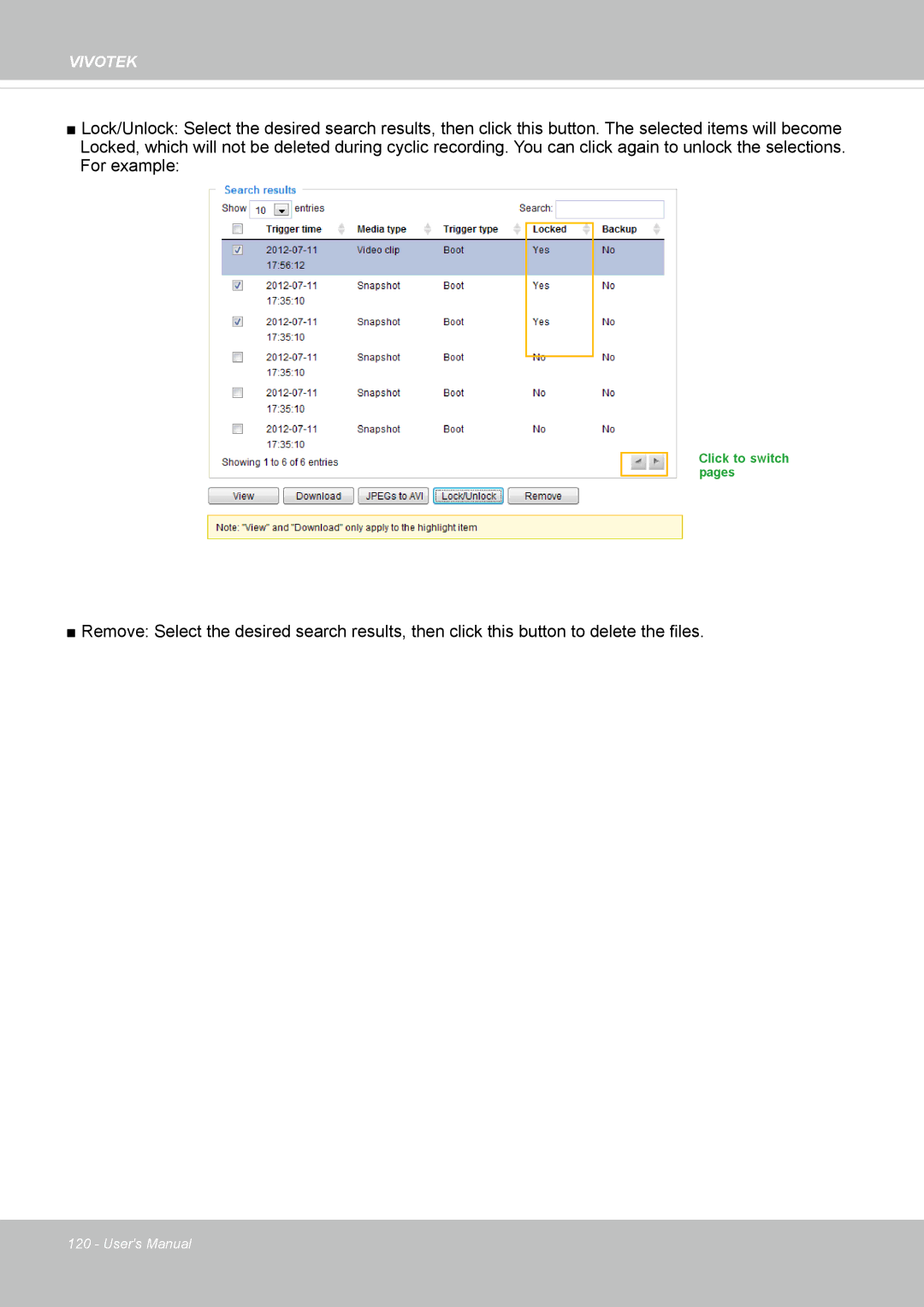 Vivotek IP8372 user manual Click to switch pages 