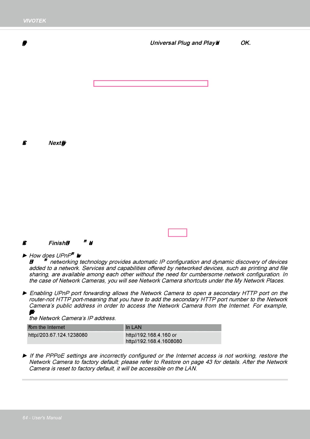 Vivotek IP8372 user manual Vivotek 