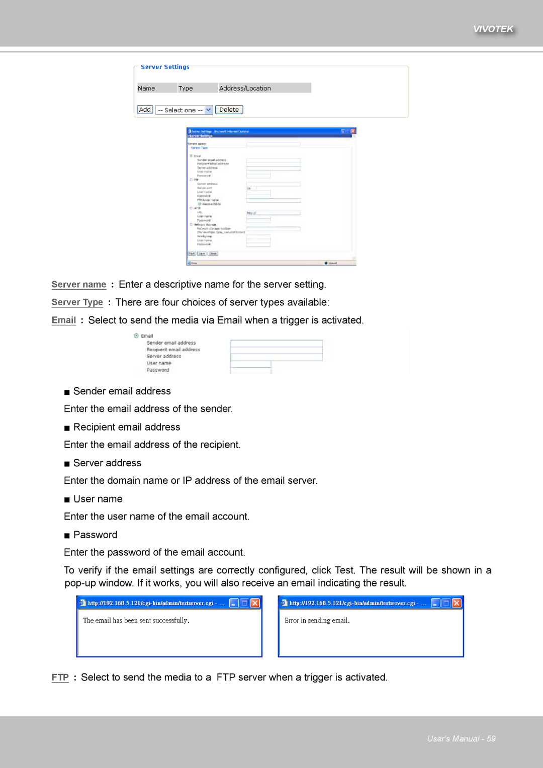 Vivotek IZ7151 user manual Vivotek 