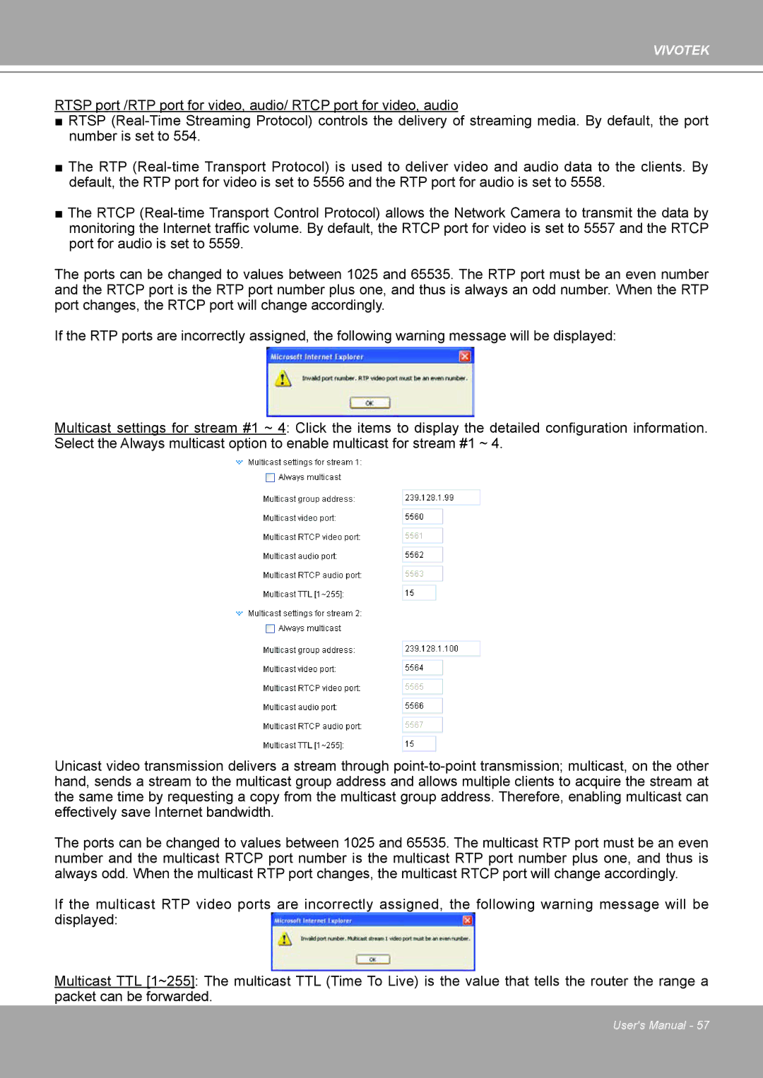 Vivotek 8562D, MD8562 manual Vivotek 