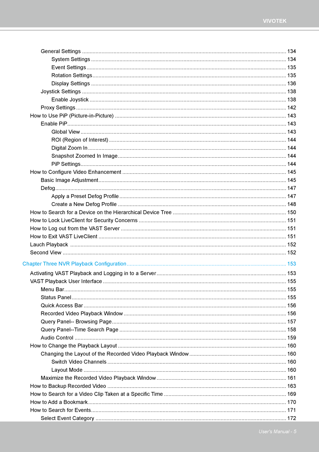 Vivotek ND4801 user manual 153 