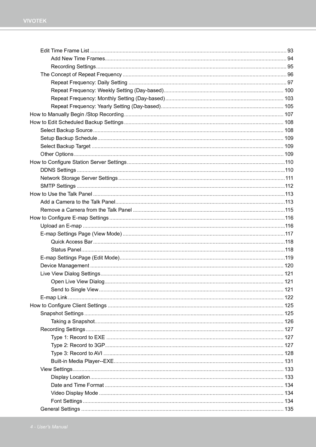 Vivotek ND8301 user manual 100 