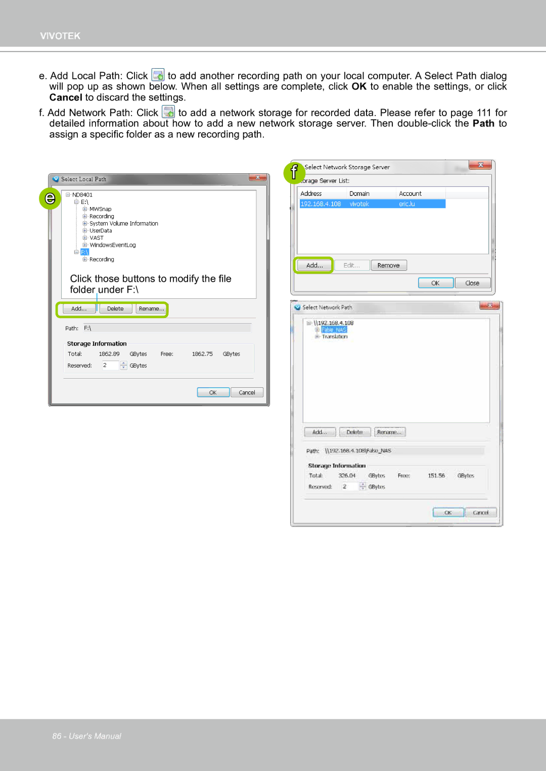 Vivotek ND8301 user manual Vivotek 