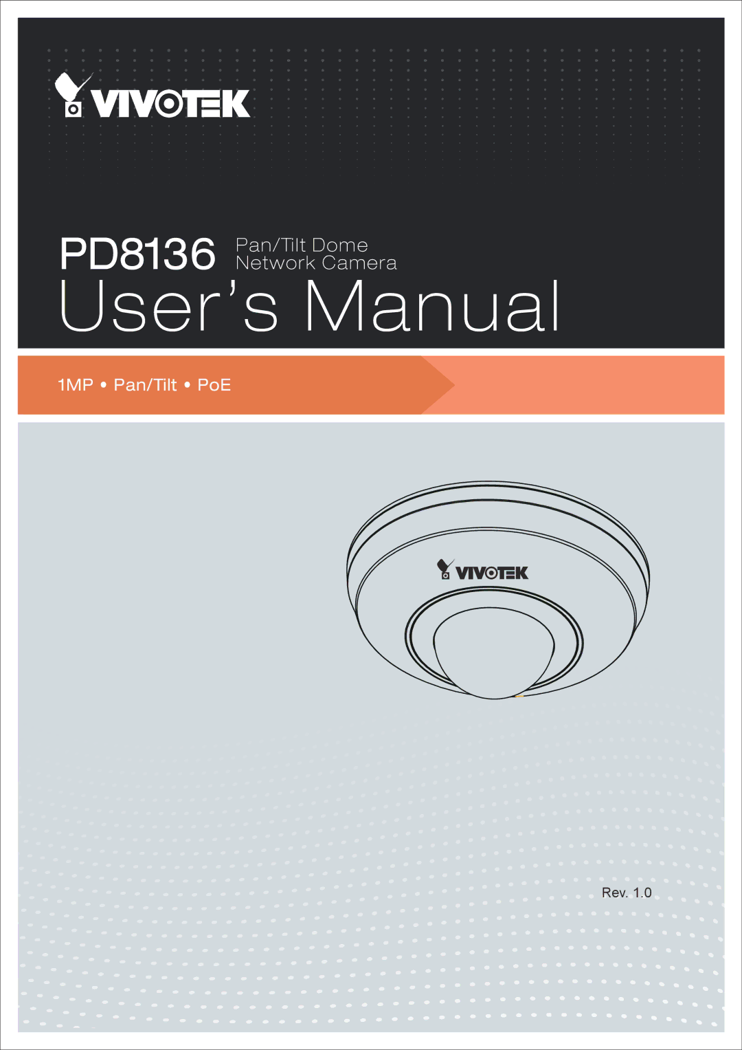 Vivotek PD8136 user manual Rev 