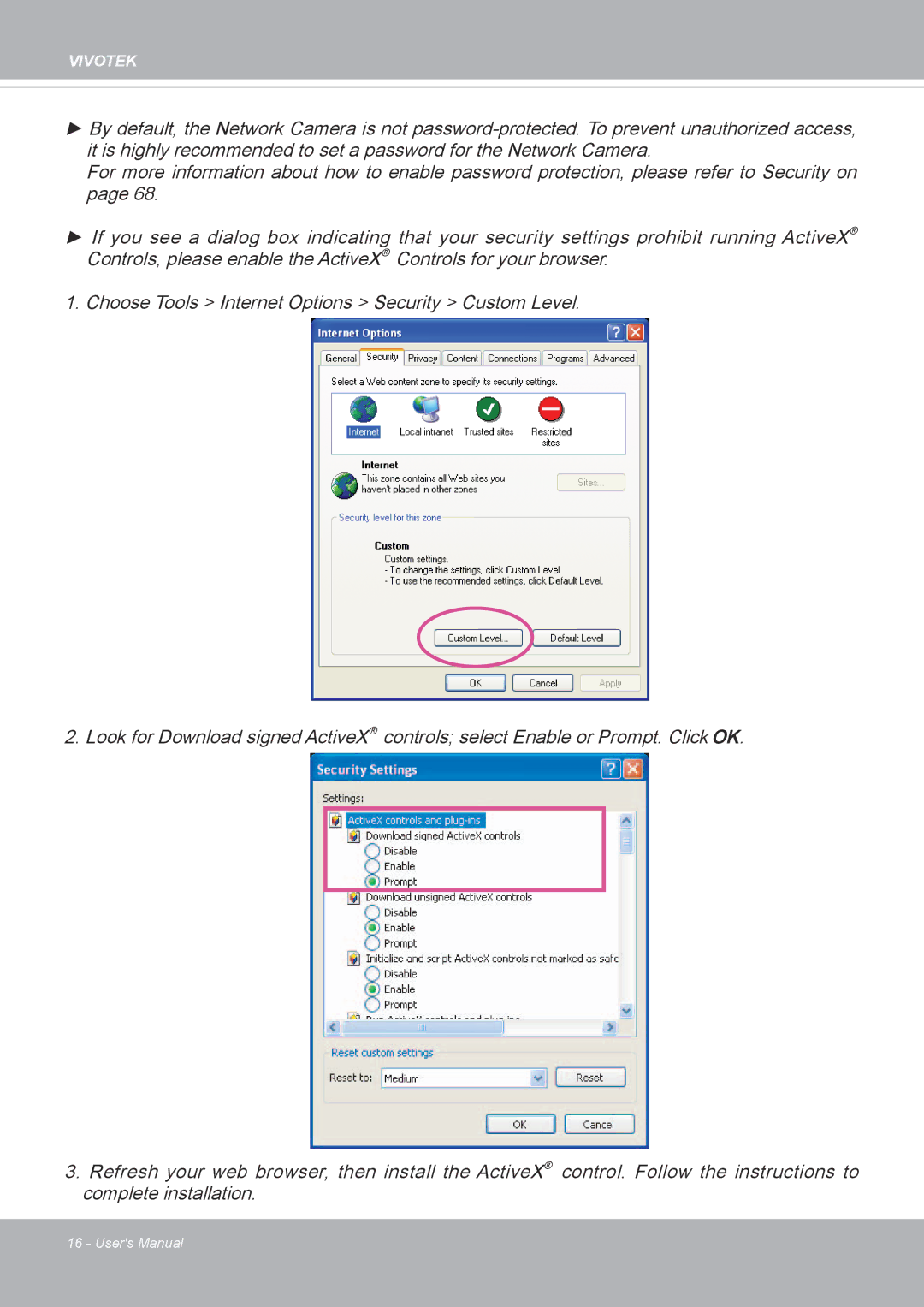 Vivotek PD8136 user manual Vivotek 