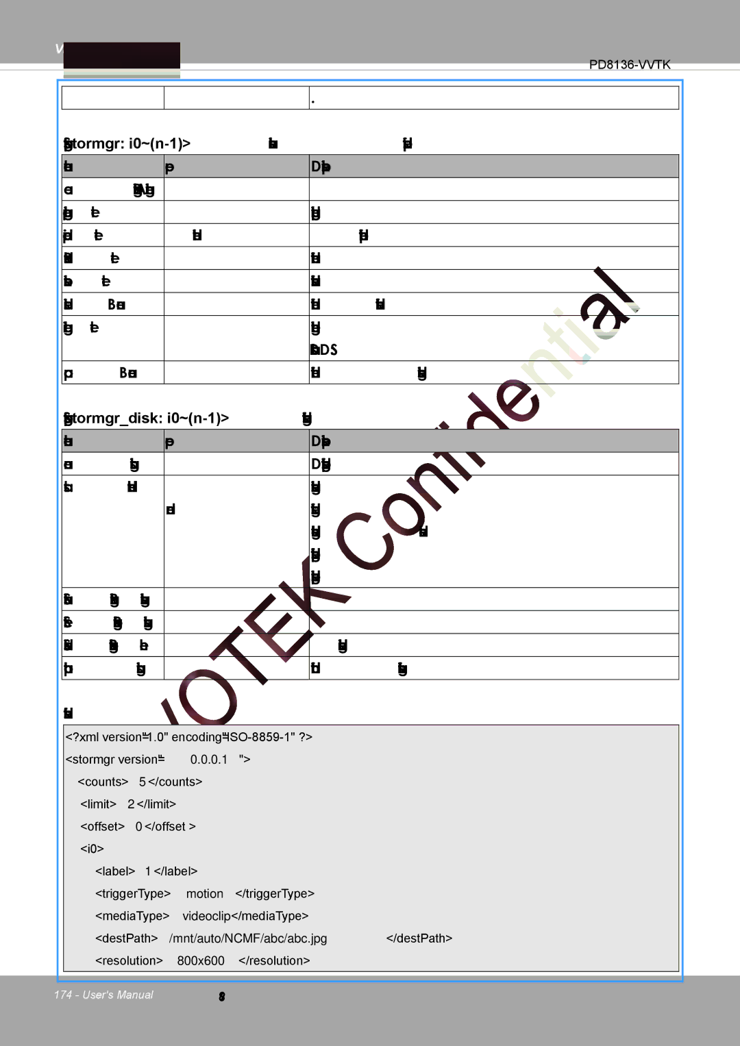 Vivotek PD8136 user manual DestPath/mnt/auto/NCMF/abc/abc.jpg/destPath 