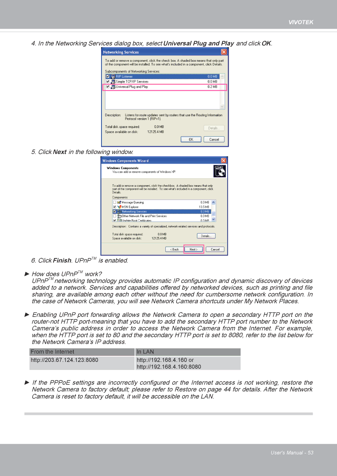 Vivotek PD8136 user manual Vivotek 