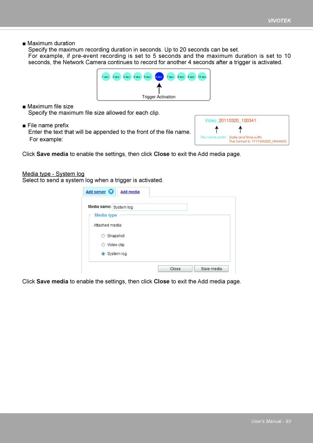 Vivotek PD8136 user manual Video20110320100341 