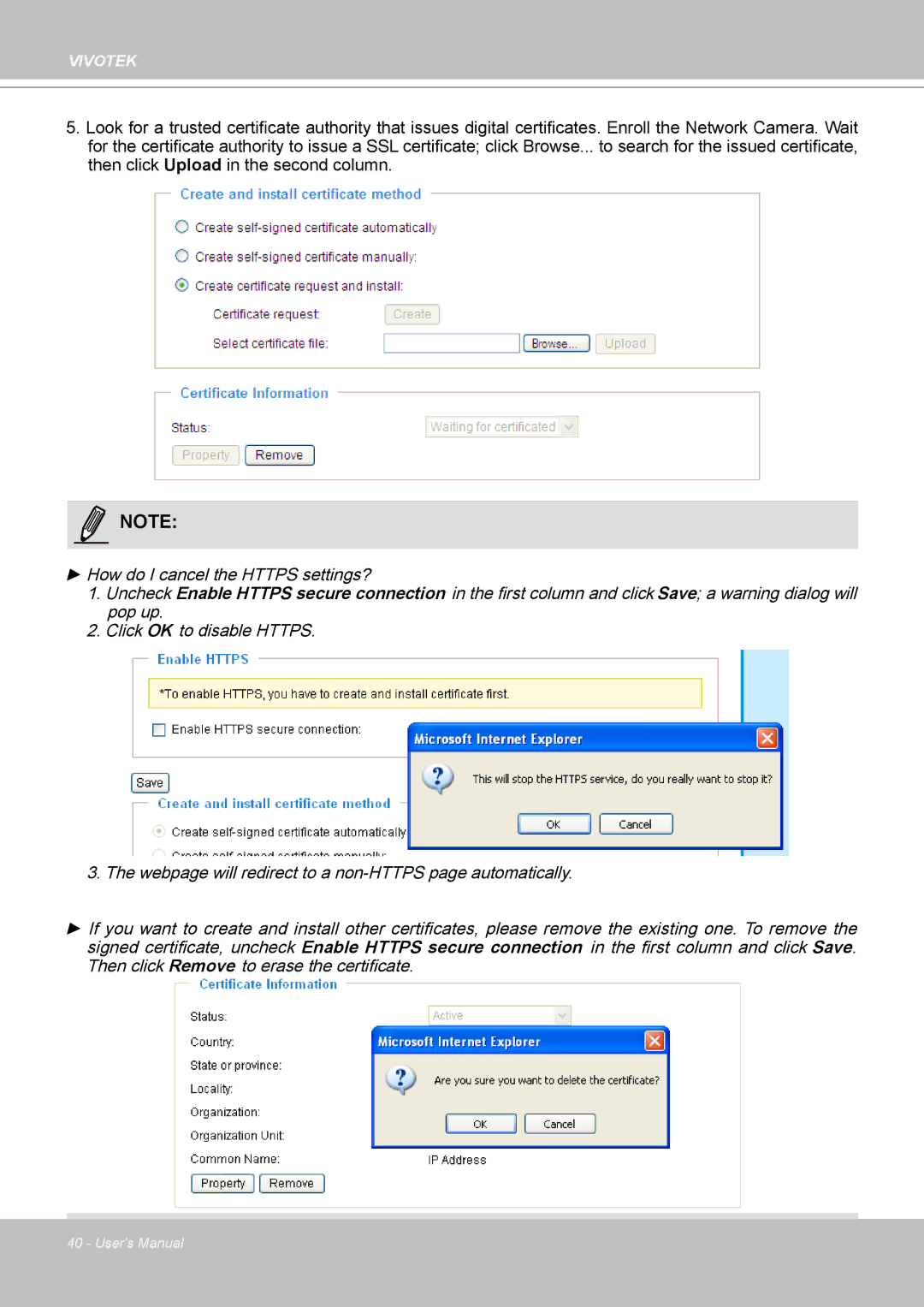 Vivotek PT8133 user manual Vivotek 