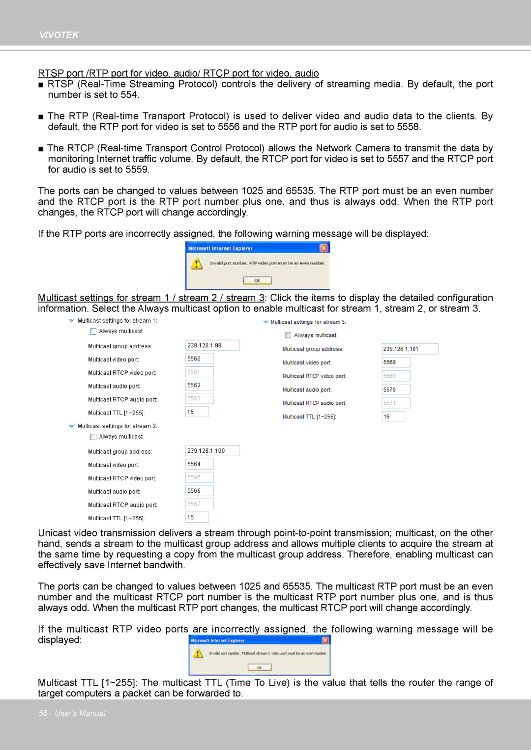 Vivotek PT8133 user manual Vivotek 