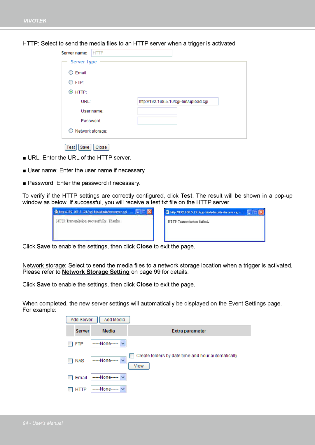 Vivotek PT8133 user manual Vivotek 