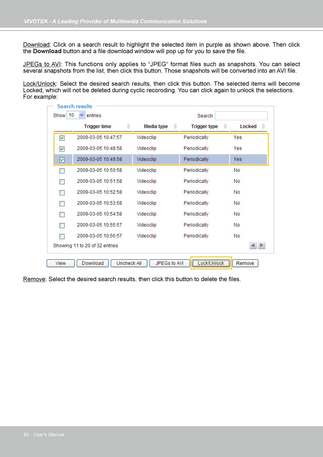 Vivotek SD7313 manual 