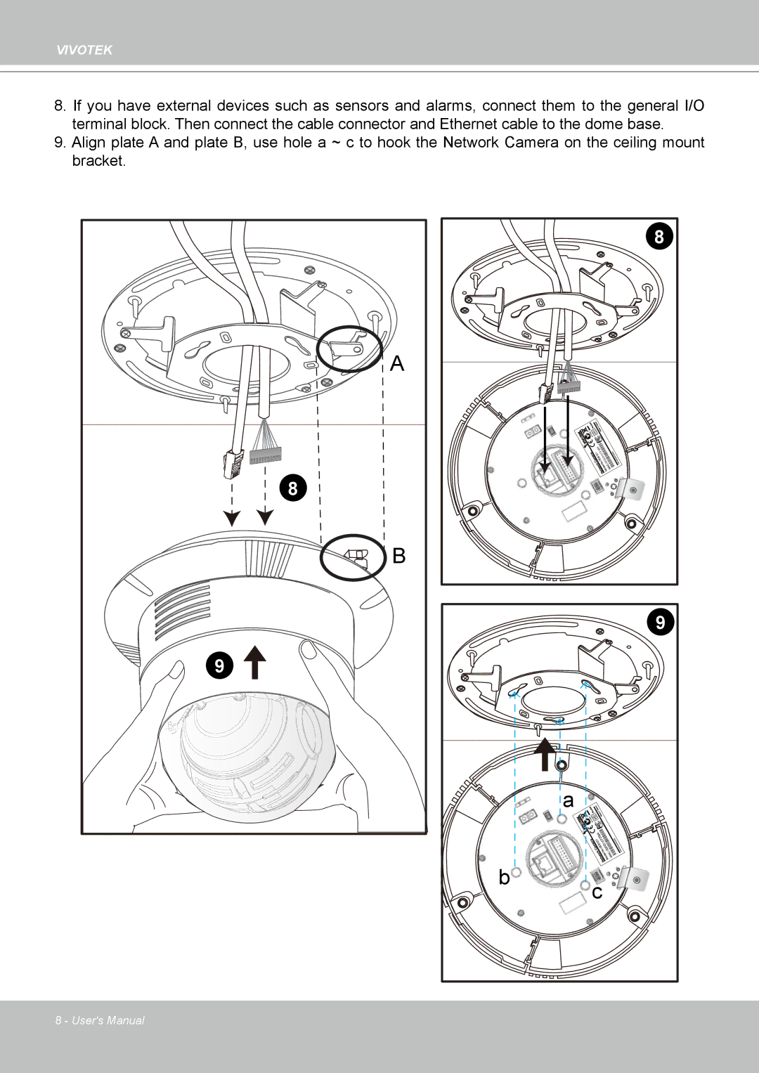 Vivotek SD8111 manual 0002D107258A 