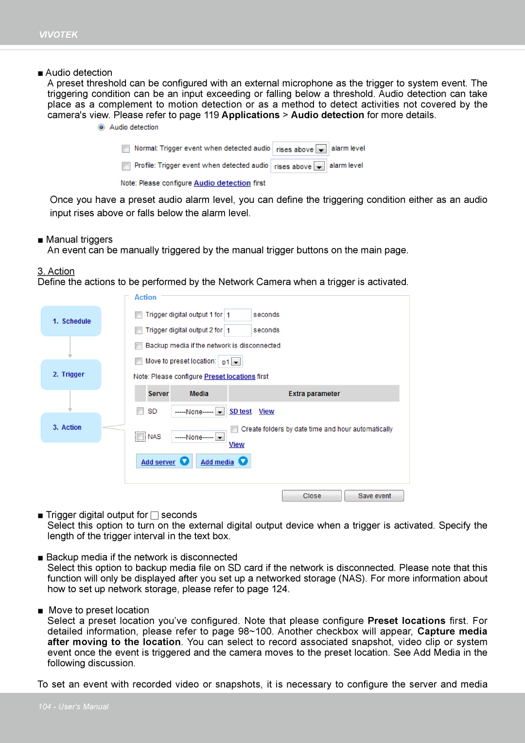 Vivotek SD8363E, 63E-M user manual Vivotek 