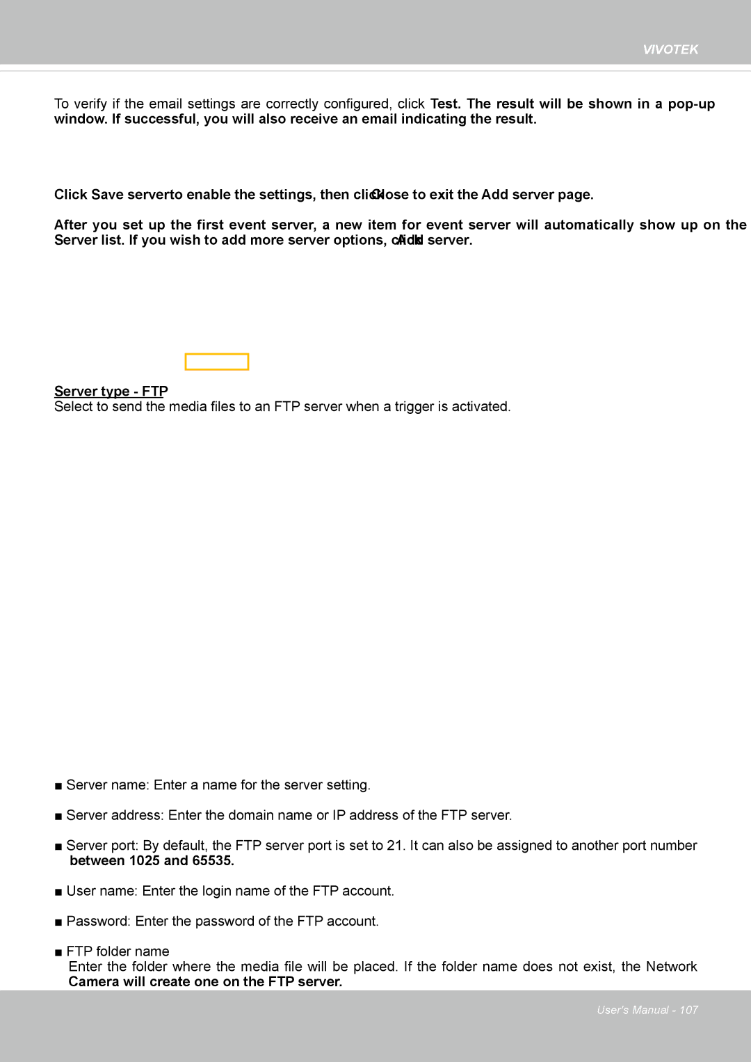 Vivotek 63E-M, SD8363E user manual Vivotek 