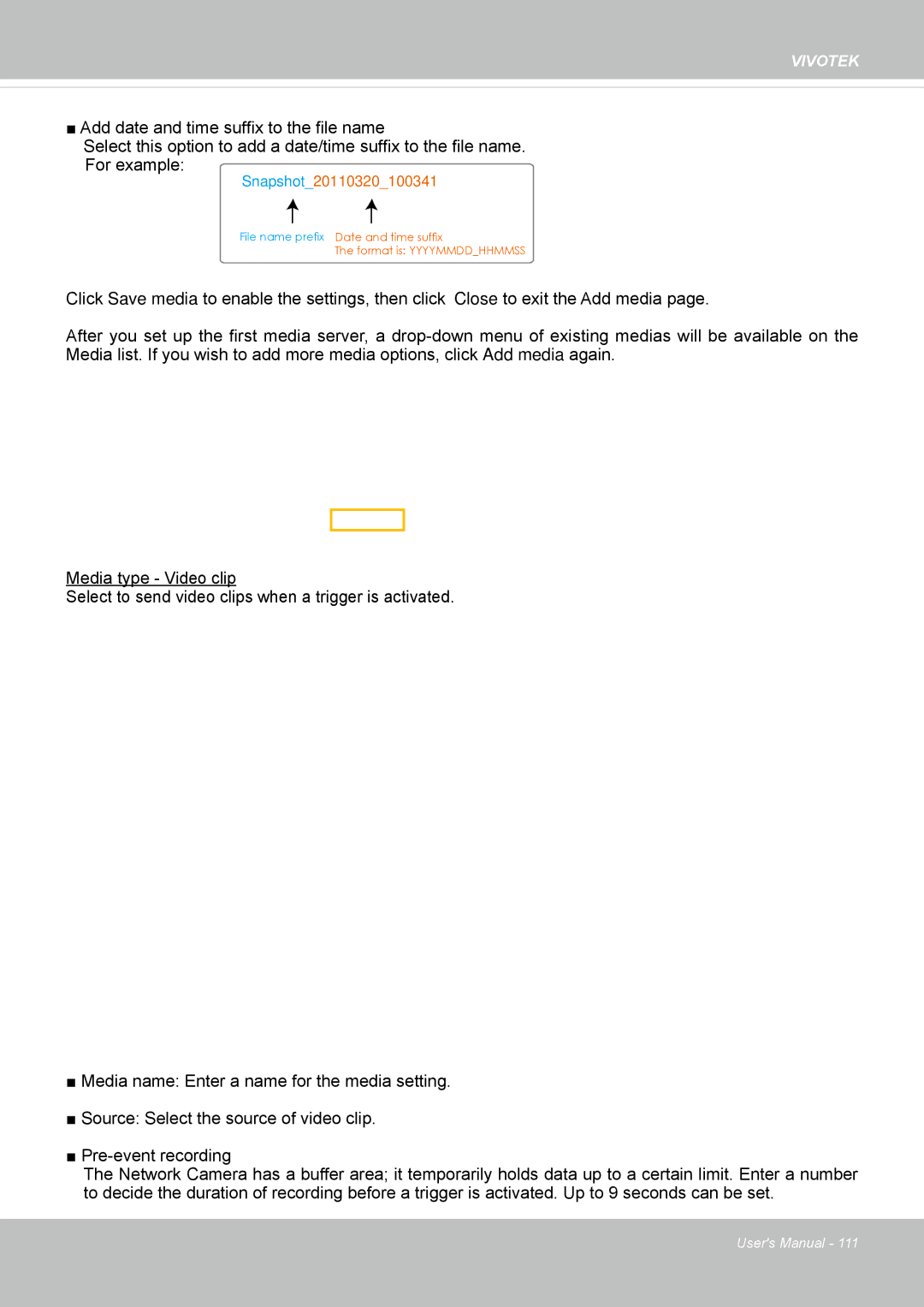 Vivotek 63E-M, SD8363E user manual 